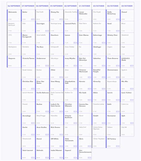 celine paris fashion week 2023 schedule|Paris fashion week schedule.